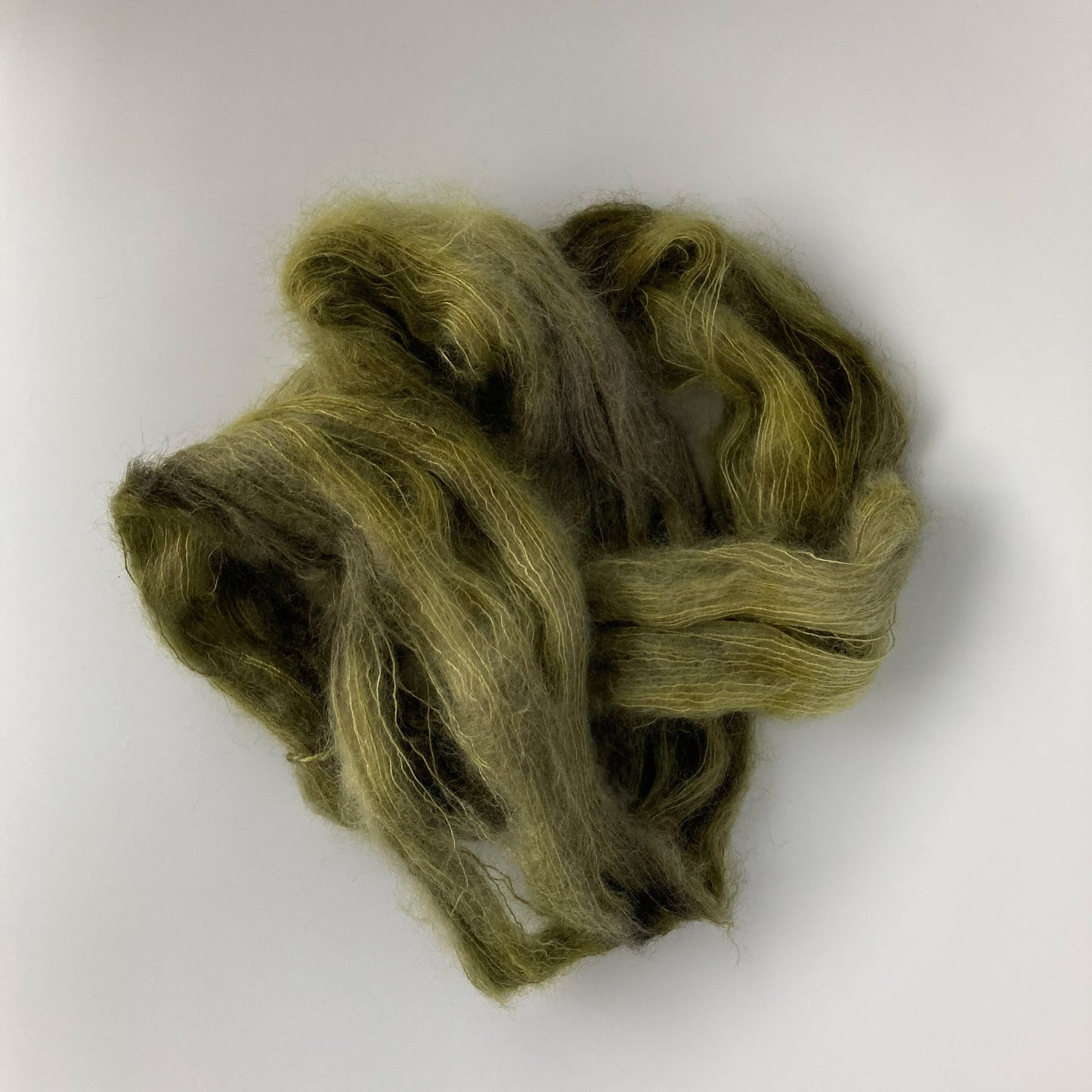Silk Mohair / Olive Green